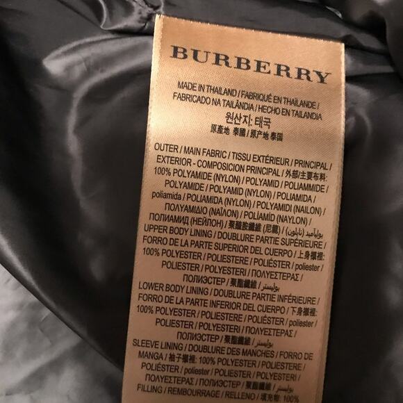 BURBERRY LONDON ENGLAND Down Belted Puffer Coat - Picture 14 of 16